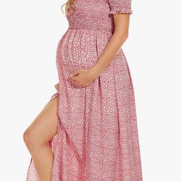 Boho Maternity Dress - Picture 3 of 4